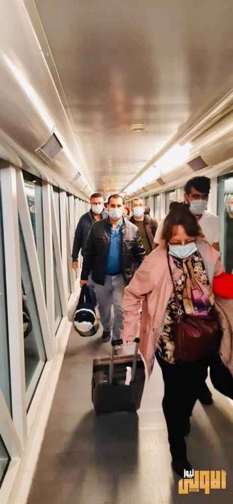 بالصور .. وصول 141 عراقياً من موسكو على متن الناقل الوطني 15 59FCD28A 078D 4123 A75C 78F07E63B161