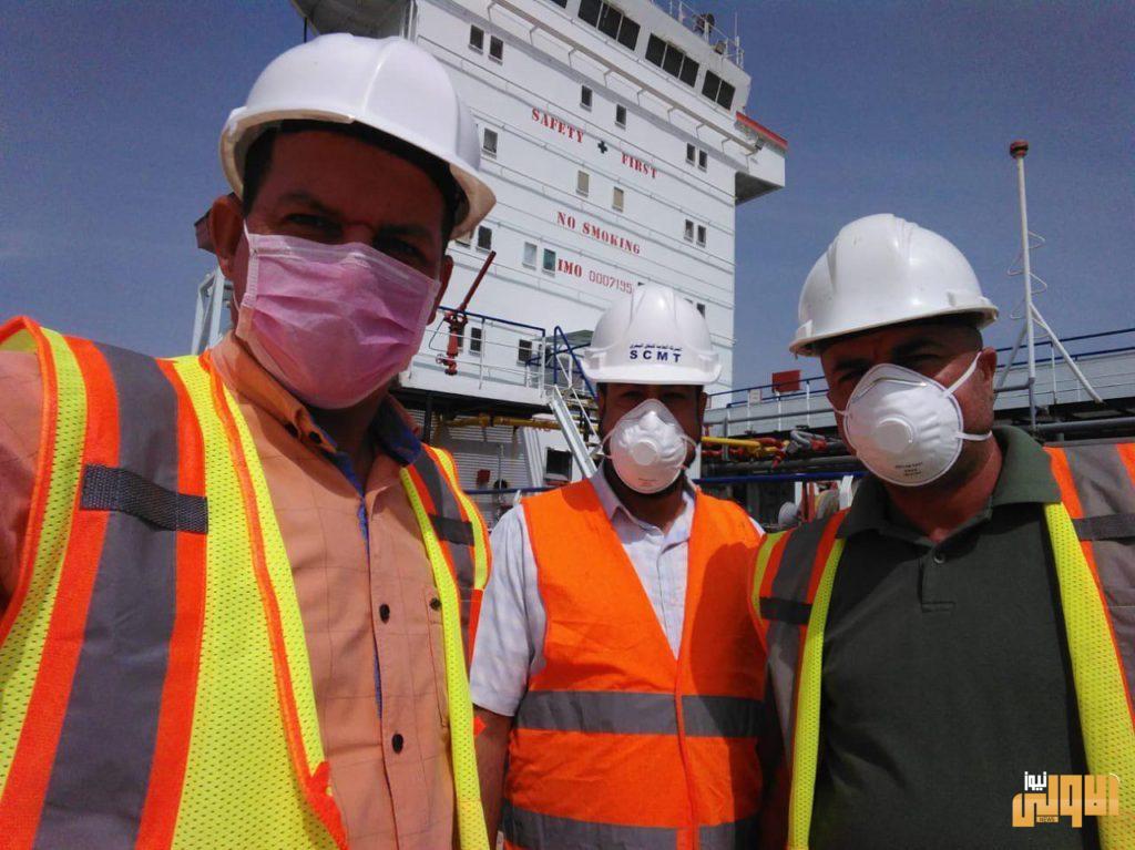 بالصور..النقل : قسم الوكالات البحرية تواصل أستقبال البواخر المحملة بالمواد الغذائية والادوية 9 F2EAF1E8 B649 47EC B434 33406FAAA898
