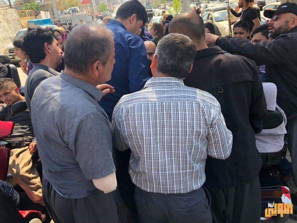بالصور .. تظاهرات حاشدة لذوي الأحتياجات الخاصة في السليمانية 18 00411D8F 6E6D 4C66 BBC3 4516AC9156C0