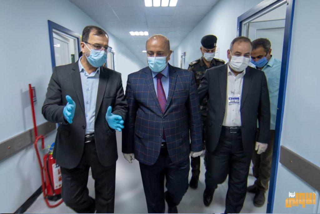 بالصور..العتبة العباسية تفتتح ردهة علاج للمصابين بفيروس كورونا 16 1BC4FE13 966A 4271 BD5B 764CB47A6B03