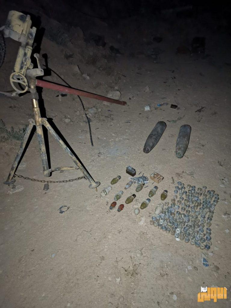 الاستخبارات العسكرية تداهم مخبأ للاعتدة والمتفجرات في القائم 8 2D3D79F9 5E9F 4C1D 9B9D 699FDDE76C47