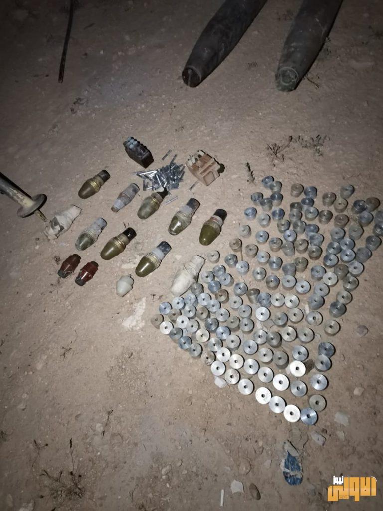 الاستخبارات العسكرية تداهم مخبأ للاعتدة والمتفجرات في القائم 9 2FA02377 DB0D 498A B040 E675B7CD75EF