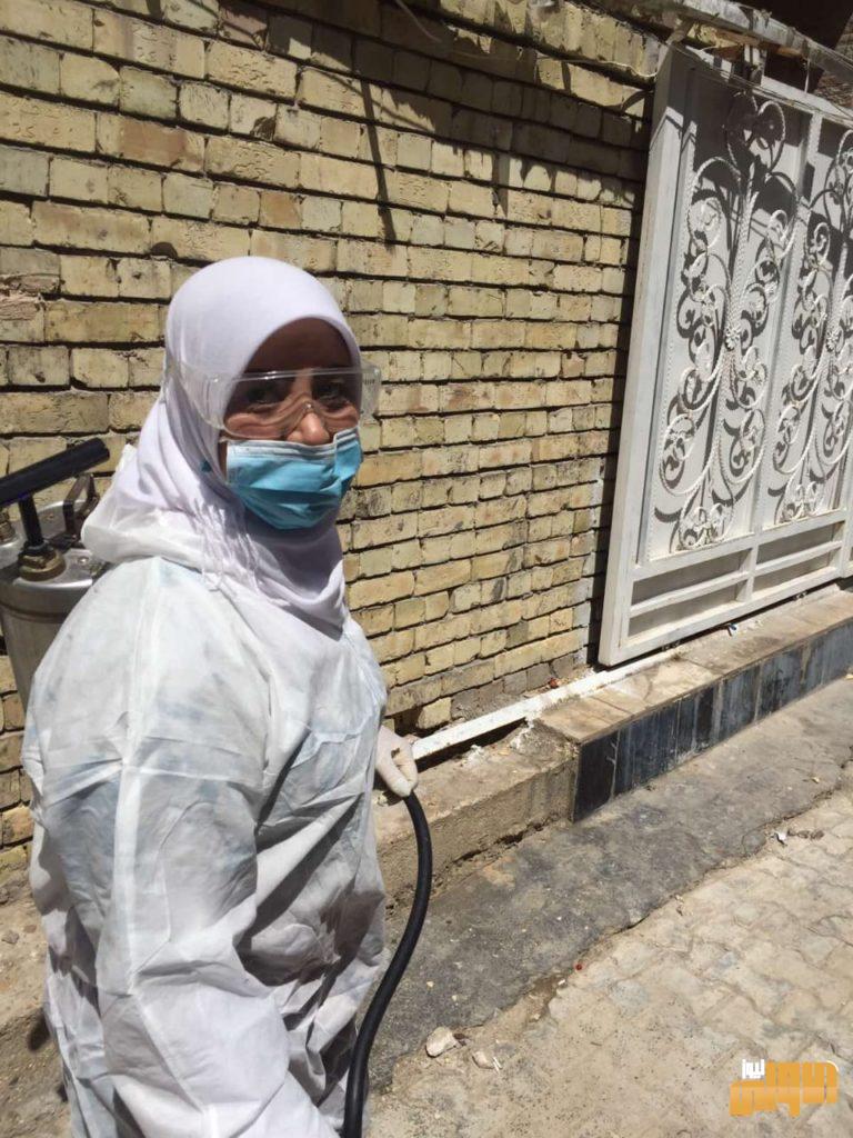 بالصور .. كادر التحري الطبي يقوم بتعفير وتطهير مناطق ملامسة المصابين في الكاظمية 20 33865231 BBA5 4541 B653 A279DD08695A