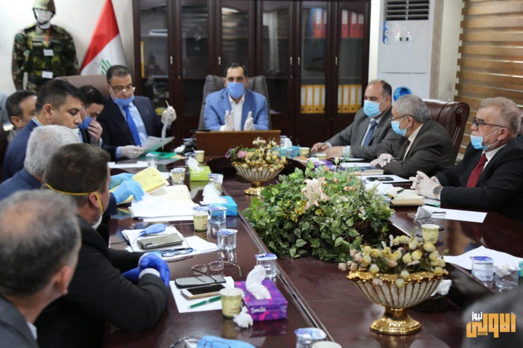 وزير الصناعة والمعادن يترأس أجتماع خلية الأزمة لاستعراض المواد الطبية المجهزة 7 463FA1EA FFD1 4348 9001 AE074A5AC3E5