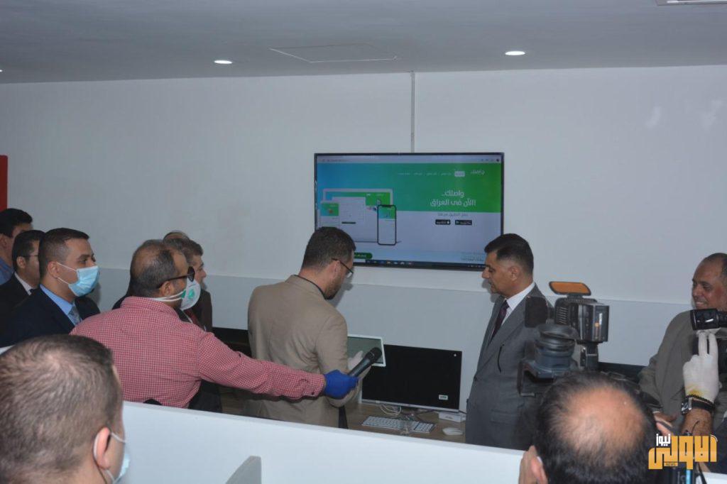 افتتاح مشروع تطوير الشركة العامة للبريد والتوفير تحت شعار (واصلك) 6 46F58328 0FA3 41CC 8AB3 9FA77665393B