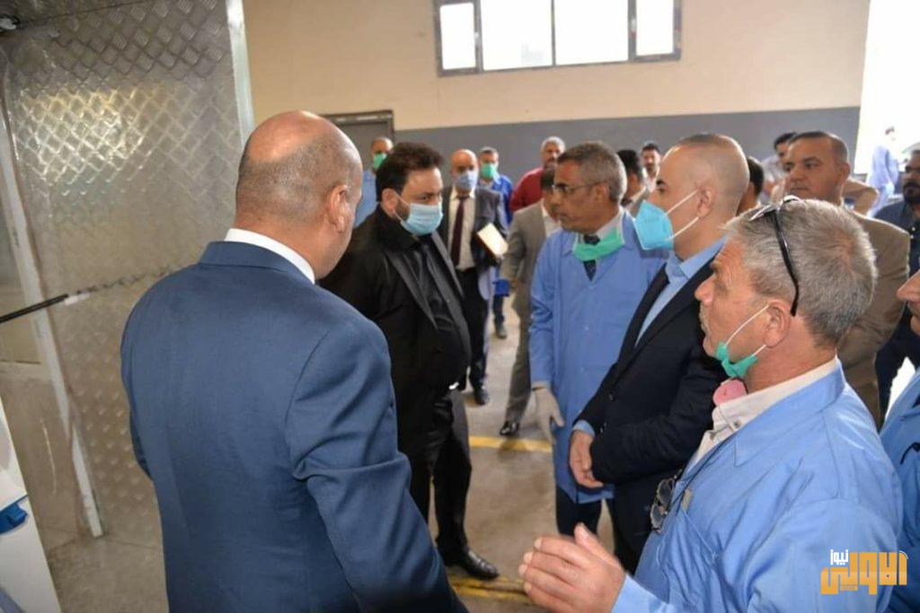 خليـة الأزمـة النيابيـة تـزور الشركـة العامـة للصناعـات الهيدروليكيـة للاطـلاع علـى منتجاتهـا مـن المعـدات التخصصيـة للتعفيـر والتعقيـم 6 6362827C B915 49F5 9936 F99A15661098