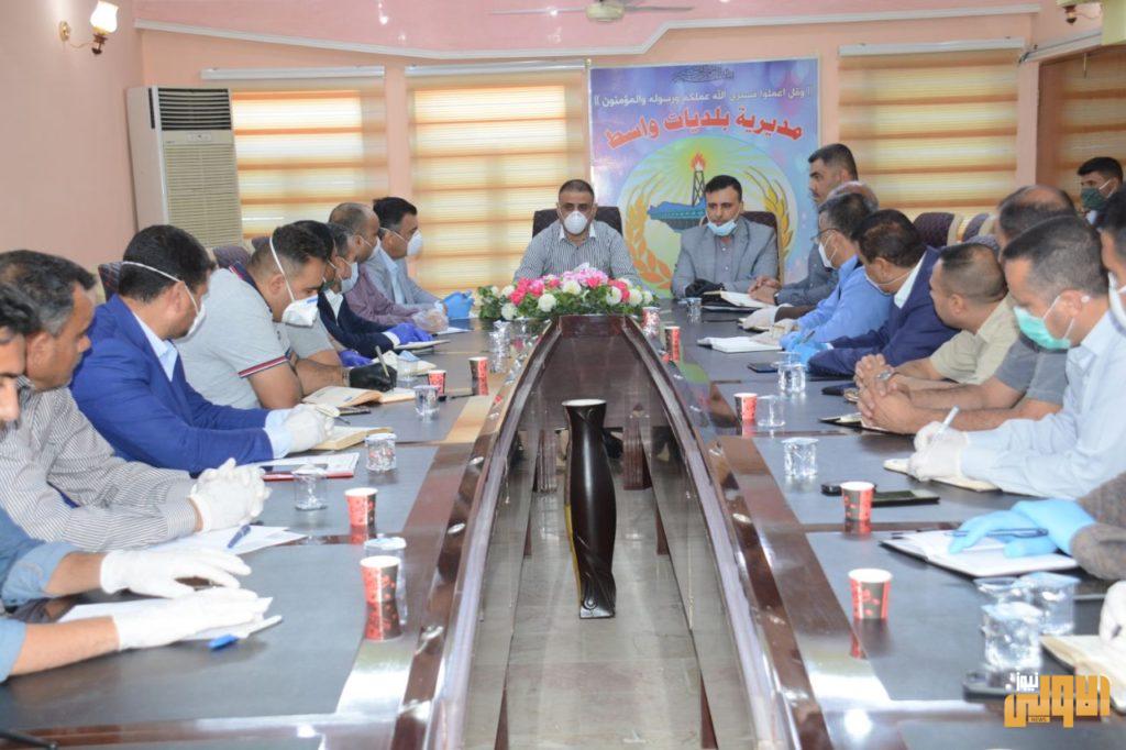 بالصور..محافظ واسط يعقد اجتماعاً لمناقشة الشروع بخطة خدمية تشمل الاقضية والنواحي 9 6C29C53E F69F 411F B48A 272E6F120BE5