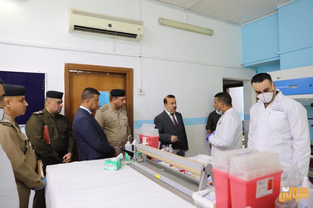 وزير الداخلية يتفقد مديرية تحقيق الادلة الجنائية ويؤكد على الارتقاء بمستوى الأداء 7 6D9C7E51 7B31 47DF 9C6F 01002EE3EFEC