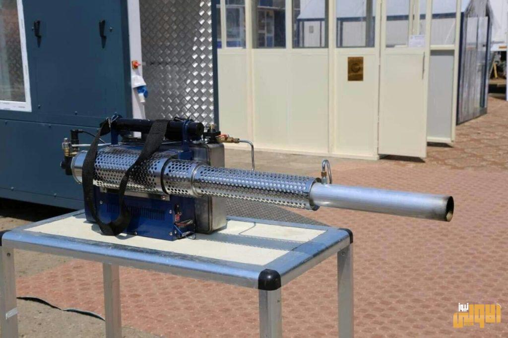 بالصور..شركة الصناعات الهيدروليكيـة تعلـن عـن تصنيع مدافـع للتعفير 13 73841FA5 42FA 43C6 A547 5A3421BC1E2A