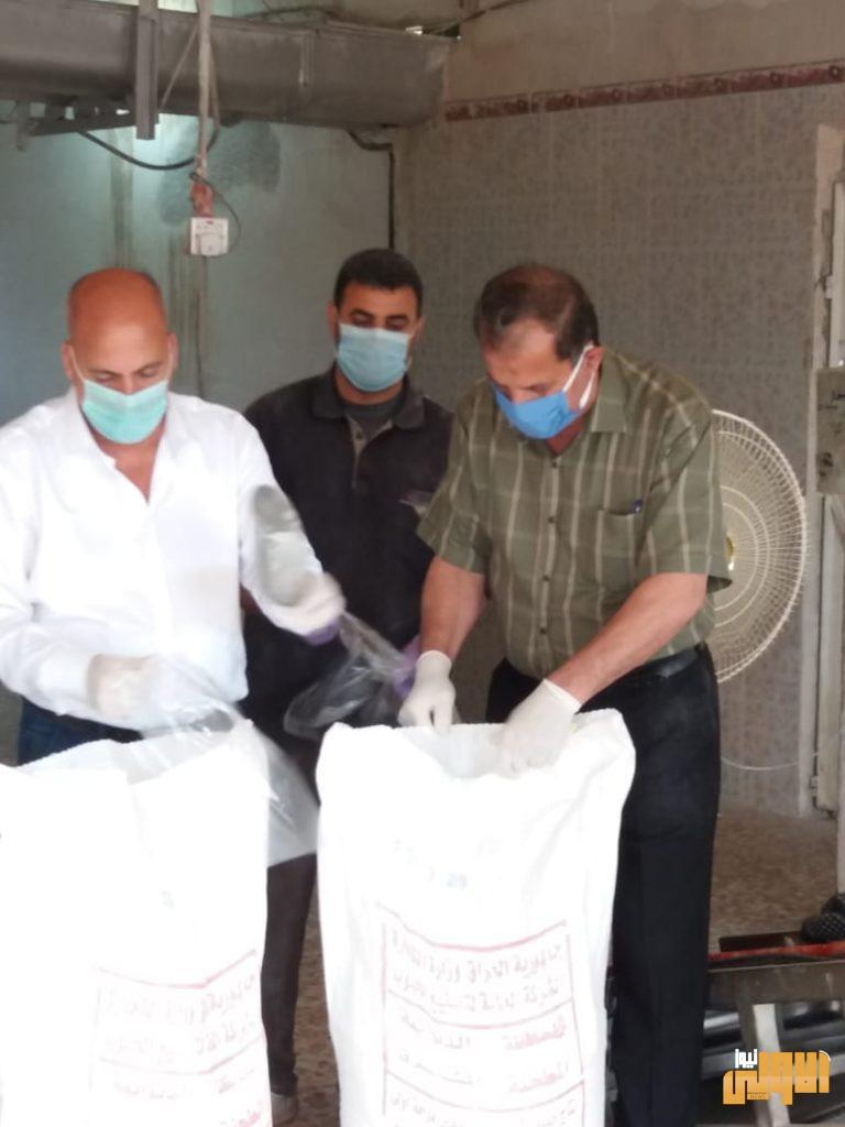 بالصور..التجارة تعلن تجهيز وكلاء المواد الغذائية بـ مليوني كيس طحين خلال ايام الحظر 11 7871DABB ED7B 444A ACF2 D9FE5975F61E