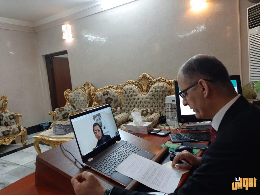 بالصور .. وزير الثقافة العراقي يوقع مع نضيره الأماراتي مذكرة تفاهم ثقافية 15 93D4A407 C5E3 4316 887F 81474B157E9C