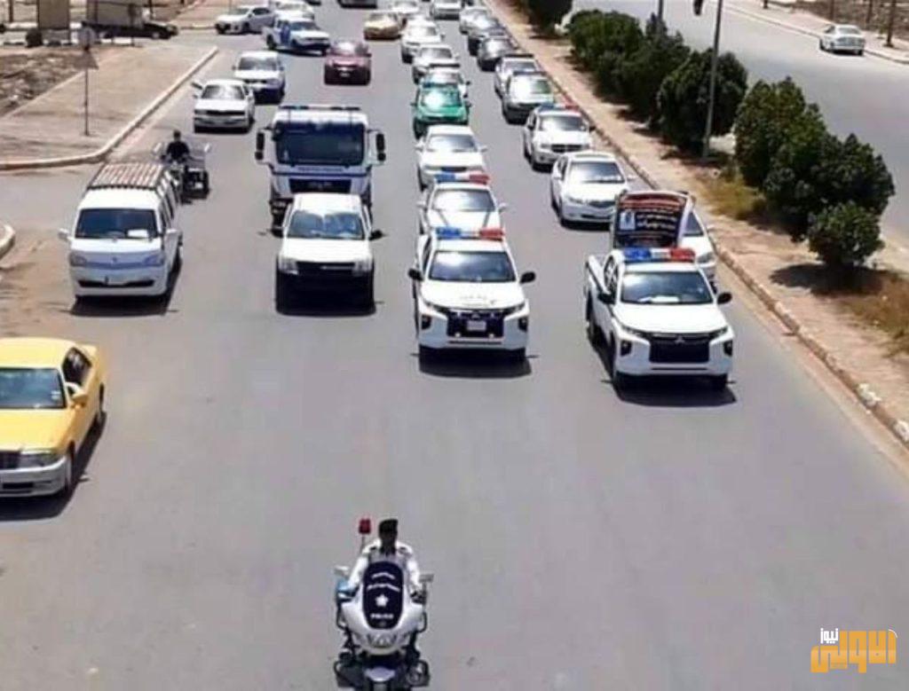 بالصور : مرور ذي قار تقيم تشييع رمزي لمفوض مرور توفي اثر إصابته بكورونا 8 C390A86F 7E28 4520 BEA7 14E0D2790BA3