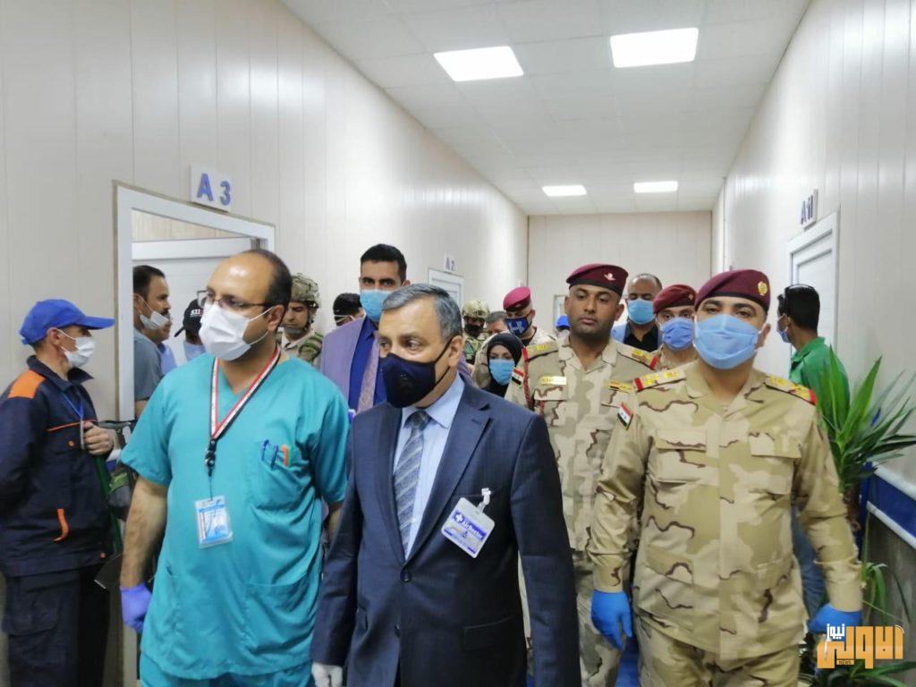 بالصور.. محافظ بغداد يعلن عن انجاز مستشفى ميداني سعة ١٣٠ سرير للتصدي لفيروس (كورونا) 12 C58FD1D7 112B 4163 A94A 56E91664FA69