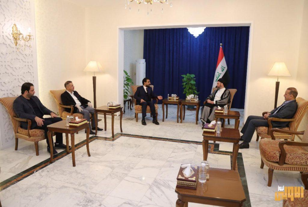 بالصور..رئيس مجلس النواب يلتقي رئيس تيار الحكمة الوطني 7 C5C7D02A B4BE 462C 93BF E2A7DC70F635