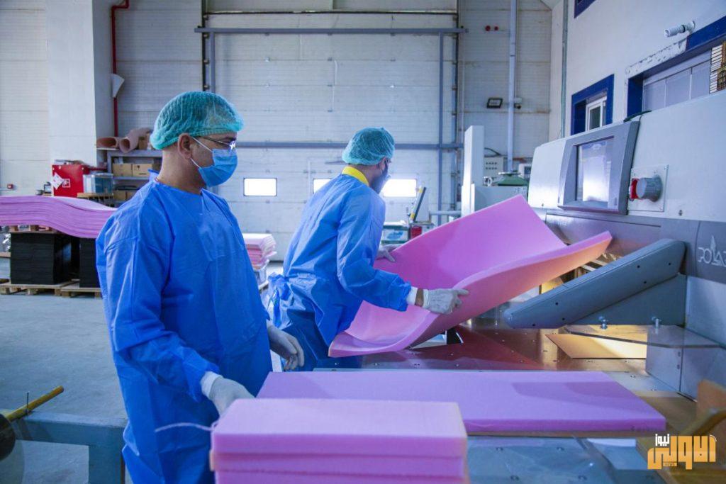 العتبة العباسية المقدسة تعلن عن انتاج أكثر من (10.000) قناعاً واقٍ 11 CD2CEA2B 15CA 49BE B1F6 579CBA82F253