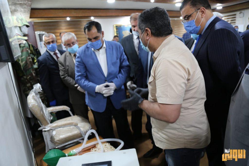 وزير الصناعة والمعادن يترأس أجتماع خلية الأزمة لاستعراض المواد الطبية المجهزة 6 F2EB0A73 055A 4F3E 9638 947DC098BB23