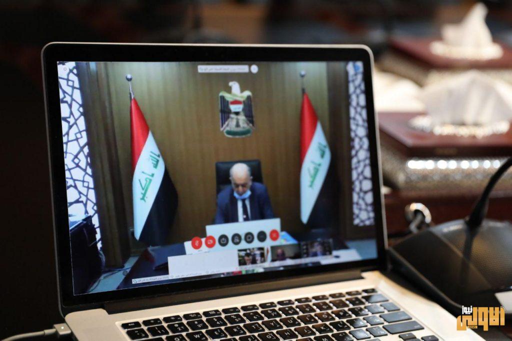 جلس الوزراء يعقد جلسته الاعتيادية برئاسة نائب رئيس مجلس الوزراء وزير النفط السيد ثامر الغضبان 11 F5D29892 8A55 4542 BD2C 906A608CB40D