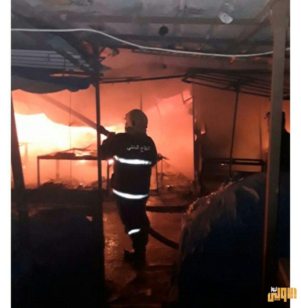بالصور..اندلاع حريق في بسطيات لبيع مواد غذائية بشارع الكويت في البصرة 11 FA56E798 3A4C 4668 A8E6 E5E738249A31
