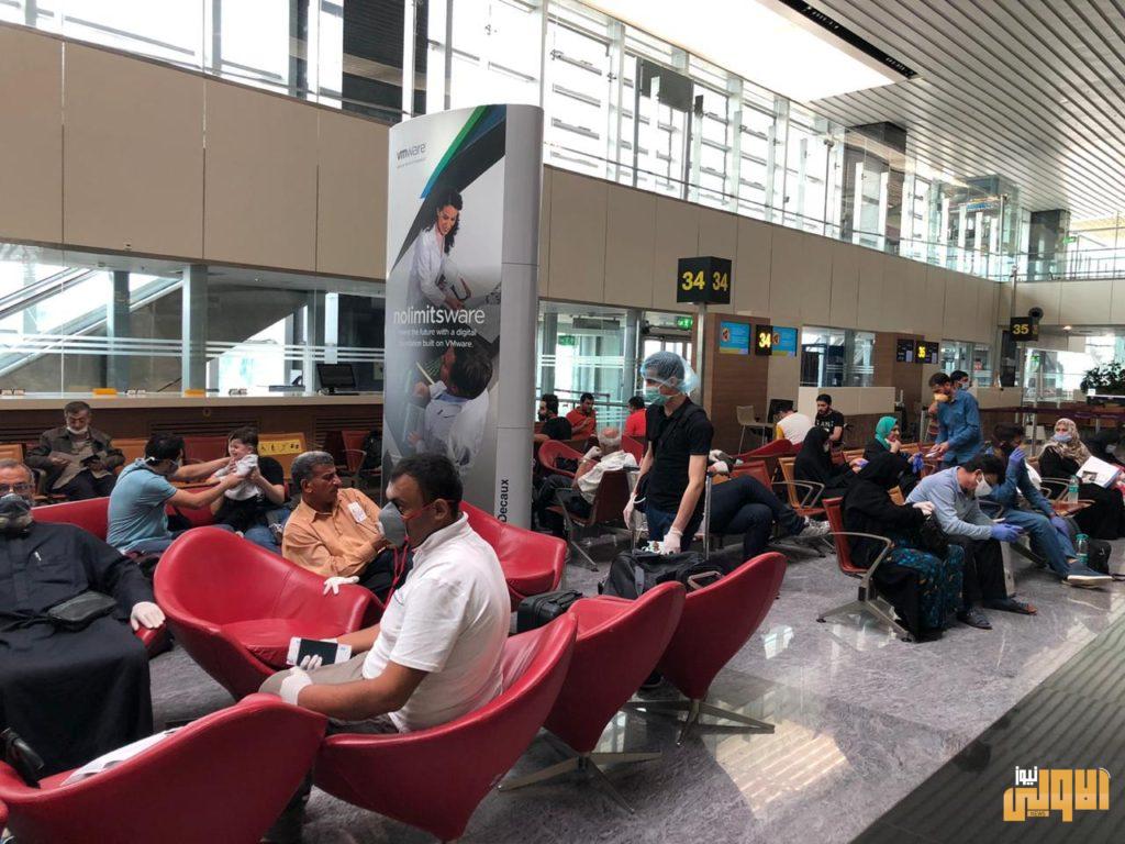 الخارجية العراقية: تسير رحلة اسثنائية من بنغالور الهندية الى بغداد فيها ١٥٢ عراقياً 4 IMG 20200429 WA0118