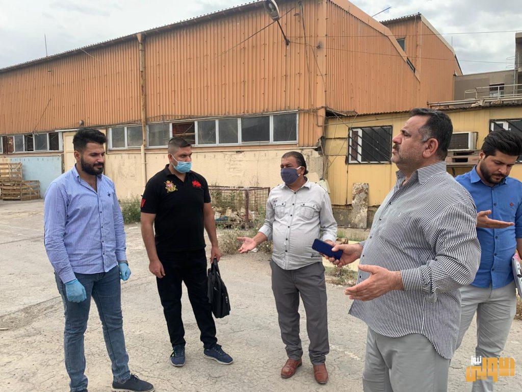 العمل توجِّـه لجنة تفتيشية بزيارة معامل الأصباغ والاطلاع تنفيذ قوانين حقوق العمال 16 IMG 20200429 WA0133