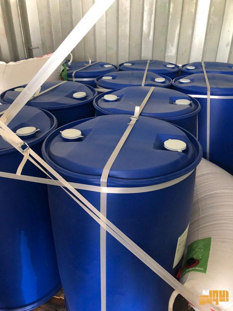 هيأة المنافذ تعلن عن ضبط 3 حاويات حمولتها مواد سائلة كيمياوية خطرة 11 0CB0E966 4234 4C84 A1E8 97DD7AA58C13