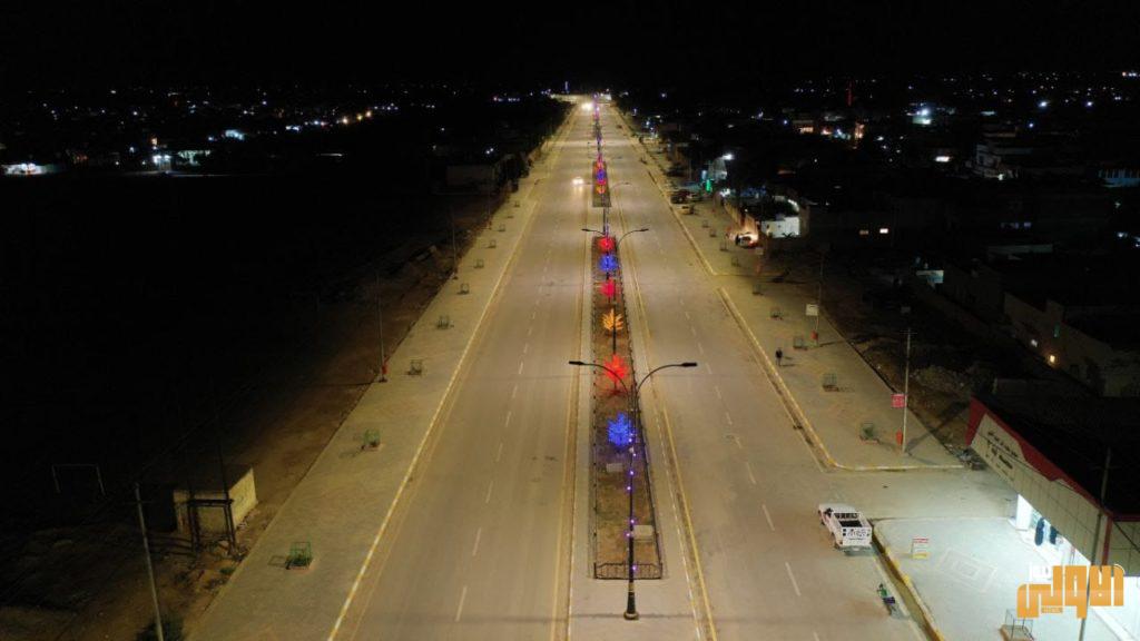 محافظ واسط يفتتح شارع التابعي الجليل سعيد بن جبير "رض" في قضاء الحي 12 IMG 20200503 WA0033