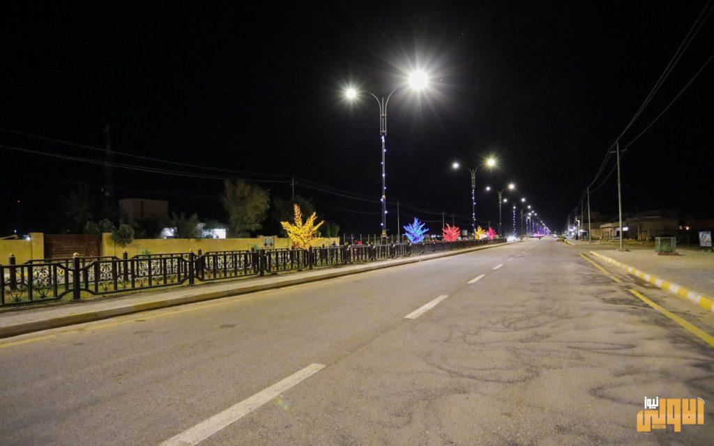 محافظ واسط يفتتح شارع التابعي الجليل سعيد بن جبير "رض" في قضاء الحي 13 IMG 20200503 WA0034