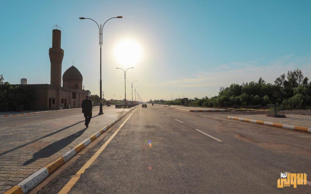 محافظ واسط يفتتح شارع التابعي الجليل سعيد بن جبير "رض" في قضاء الحي 16 IMG 20200503 WA0037