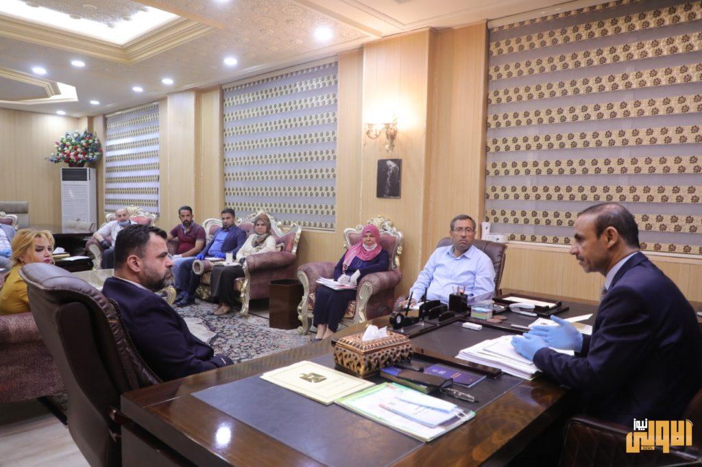 وزير العمل يناقش إمكانية توزيع إعانة الحماية الاجتماعية كل شهر بدلاً من شهرين 12 IMG 20200512 WA0037