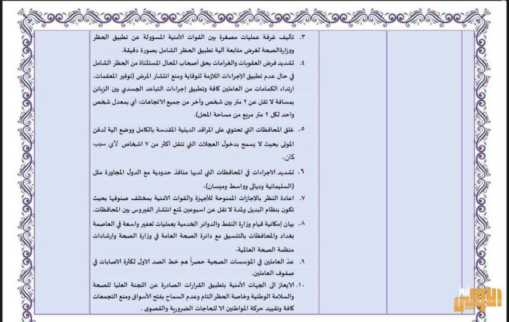 بلوثيقة: جدول أعمال الجلسة 11 للجنة الصحة والسلامة العليا .. بينها استمرار الحظر الشامل 10 A1038C43 BB41 46A8 BA1B 2F11B25C1D6C