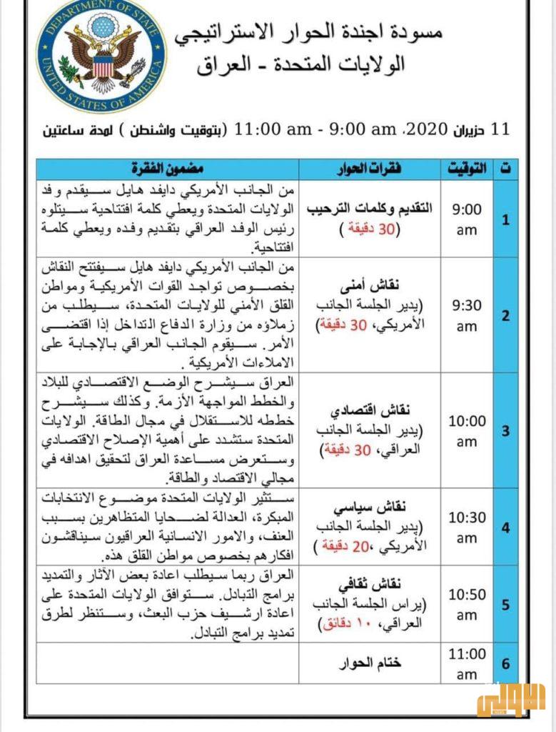 بالوثيقة.. واشنطن تنشر مسودة اجندة الحوار الاستراتيجي الامريكي-العراقي 4 AB0B09B0 1701 4E0B B876 063C28C72E16