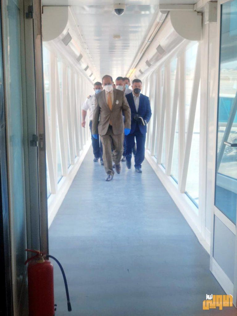 وزير النقل : يشرف على اجراءات الخطوط الجوية المتعلقة بنقل المسافرين في مطار بغداد (صور) 8 47ACD168 24D5 4AEA 9694 66EC174299C1