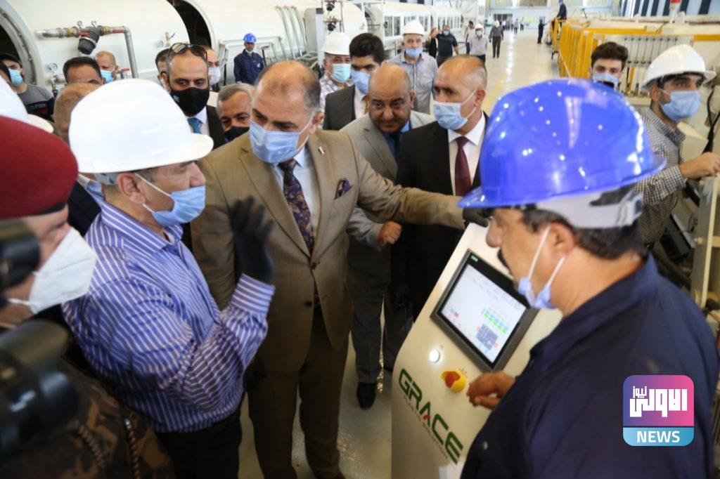 الصناعة والمعادن تفتتح خطوط جديدة لانتاج انابيب البولي اثيلين عالي الكثافة 21 63F3EE93 C36F 4BAE 9393 A1347996836A