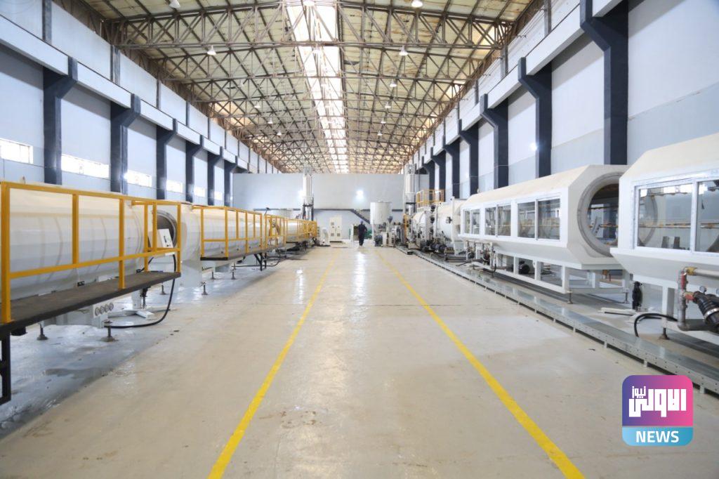 الصناعة والمعادن تفتتح خطوط جديدة لانتاج انابيب البولي اثيلين عالي الكثافة 25 DAF6998E 1892 4694 B46D 657E3E59FC9C