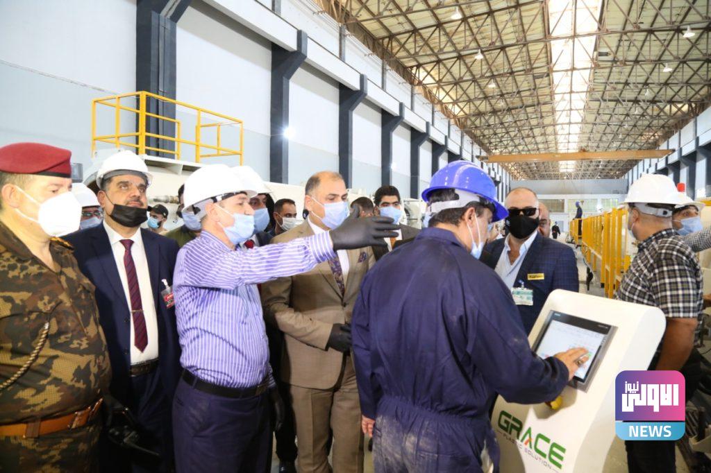 الصناعة والمعادن تفتتح خطوط جديدة لانتاج انابيب البولي اثيلين عالي الكثافة 23 E1EA2EF9 D437 44E4 959A 0AAEDDCCF453