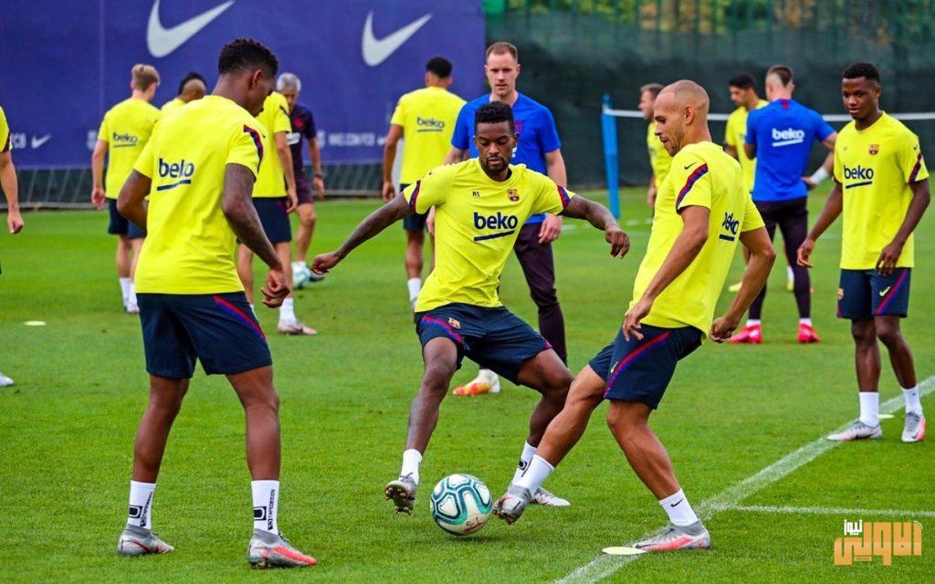 بعد ضياع اللقب.. غيابات في تدريبات برشلونة 12 EdIh30bWsAApz10