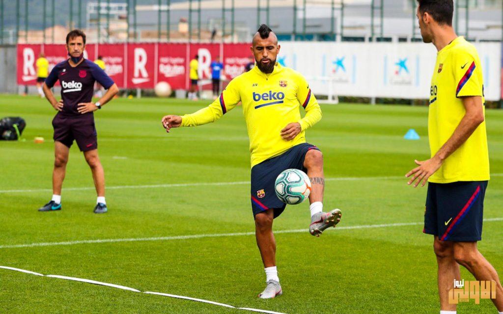 بعد ضياع اللقب.. غيابات في تدريبات برشلونة 13 EdIh30cXoAA 8r6