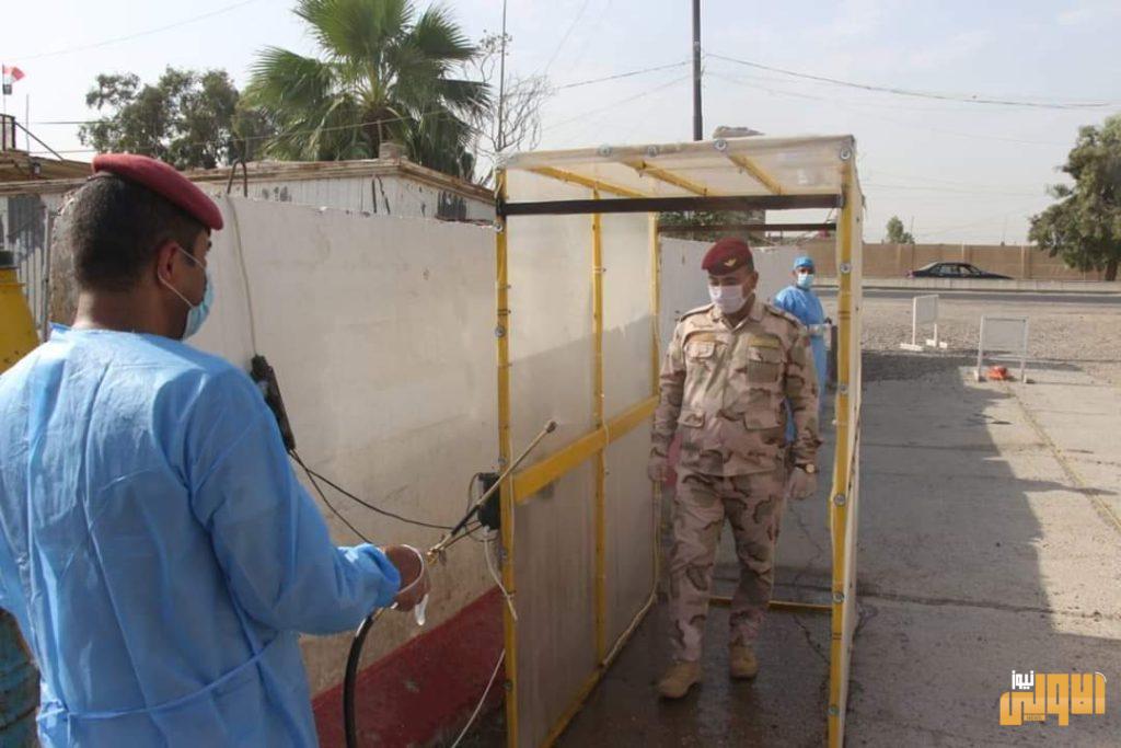 الفرقة السادسة تواصل التعقيم والتعفير للوقاية من جائحة كورونا 4 FB IMG 1595687448800