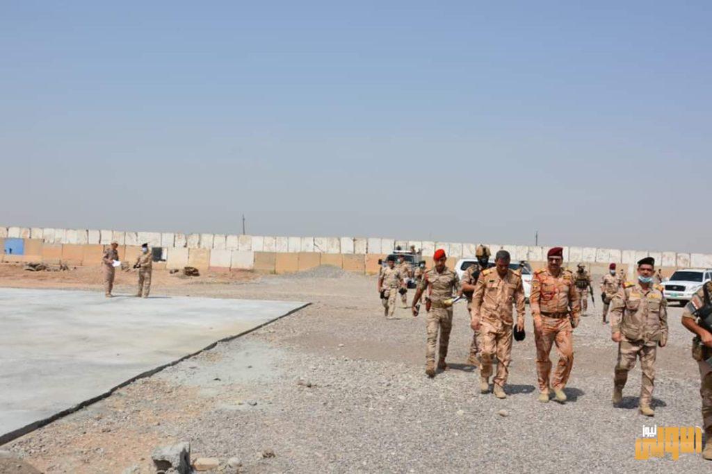 قائد القوات البرية يتفقد قطعات الفرقة الخامسة في جلولاء 4 FB IMG 1595687461973