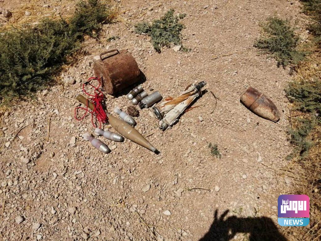 الفرقتان الخامسة عشرة والاولى تنفذان عمليات بحث عن مخلفات ارهابيي داعش 4 FB IMG 1595860385107