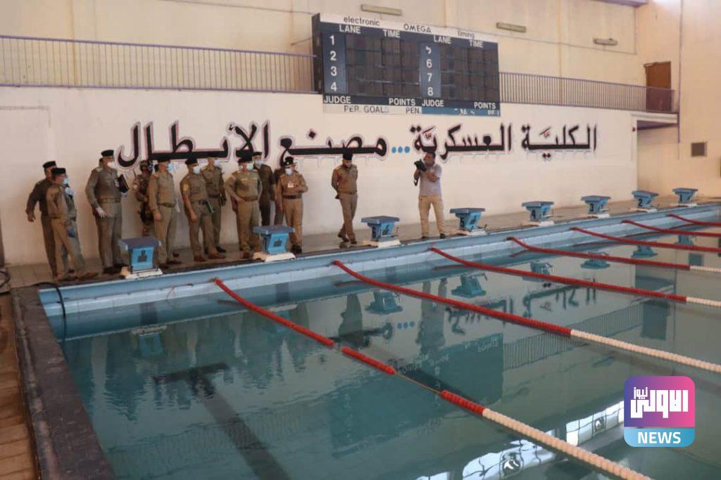 رئيس جامعة الدفاع للدراسات العسكرية يتفقد الكلية العسكرية 4 FB IMG 1595947404670