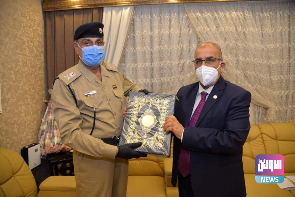 مدير النجدة يستقبل رئيس مجلس محافظة بغداد 4 FB IMG 1595949629042