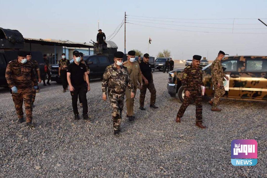 مدير شرطة صلاح الدين يزور قاطع فوج الطوارئ الخامس عشر جنوب المحافظة 4 FB IMG 1596051320553