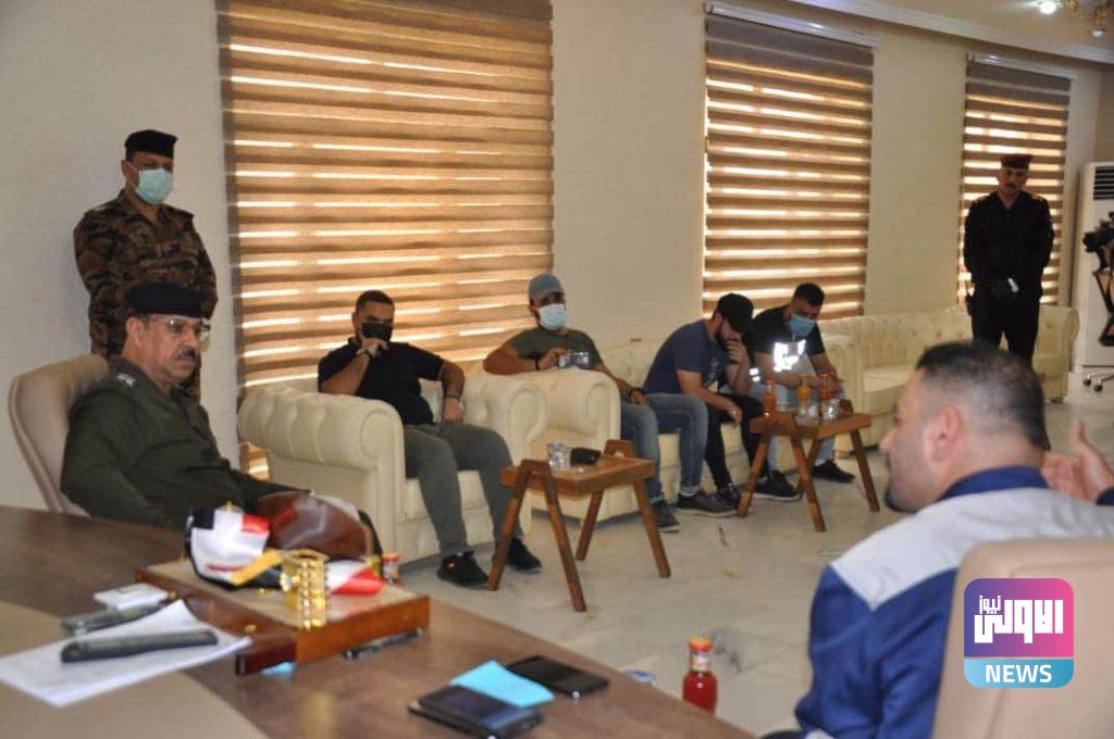 مدير شرطة ديالى وقائد العمليات يبحثان مع مدير توزيع كهرباء ديالى المشاكل والمعوقات 4 FB IMG 1596051689051 1