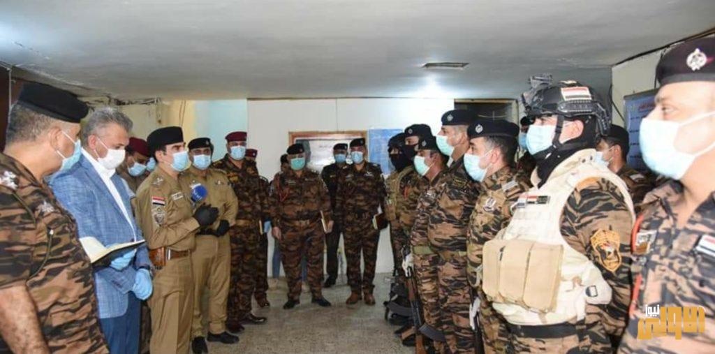 قائد شرطة الأنبار يزور قضاء هيت لمتابعة الأوضاع الأمنية 4 Screenshot ٢٠٢٠٠٧١١ ١١٥٠٣٩ Facebook