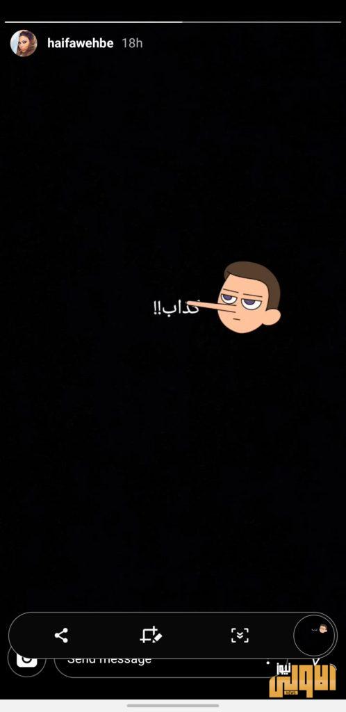 هيفا وهبي تردّ على كلام محمد وزيري الأخير بكلمة واحدة 4 Screenshot ٢٠٢٠٠٧١٣ ١٨٥١٥٨ Instagram