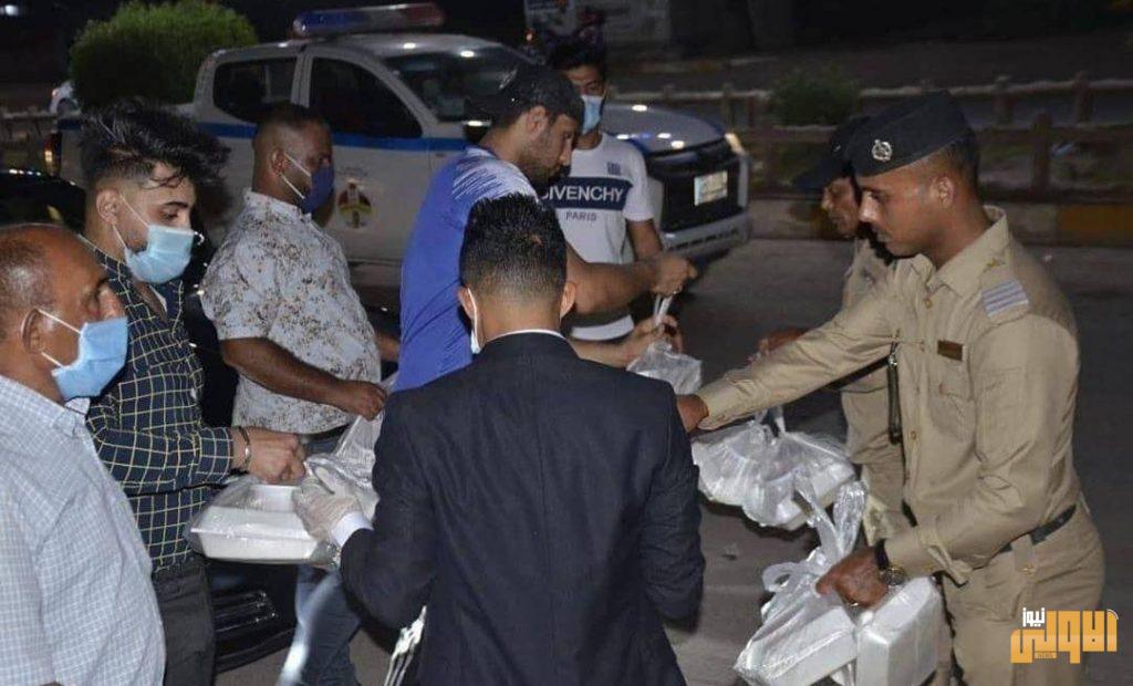 امير صباح .. يستغني عن حفل الزفاف ويوزع وجبة عشاء على القوات الامنية 8 photo ٢٠٢٠ ٠٧ ٠٤ ١٤ ٢٦ ٣٣ 2 1