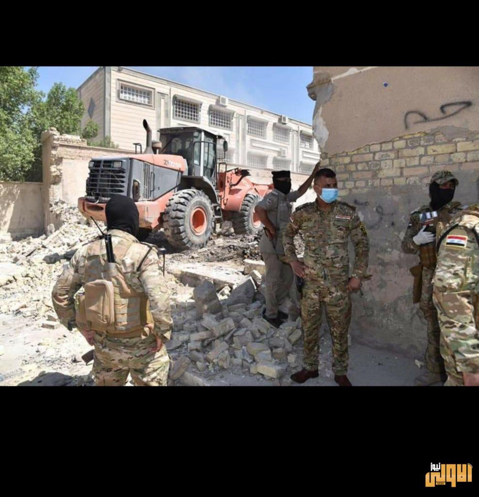 شرطة البصرة تنفيذ حملة لرفع التجاوزات عن بعض الاماكن بقضاء المدينة 4 ٢٠٢٠٠٧٠١ ١١١٤٥٢