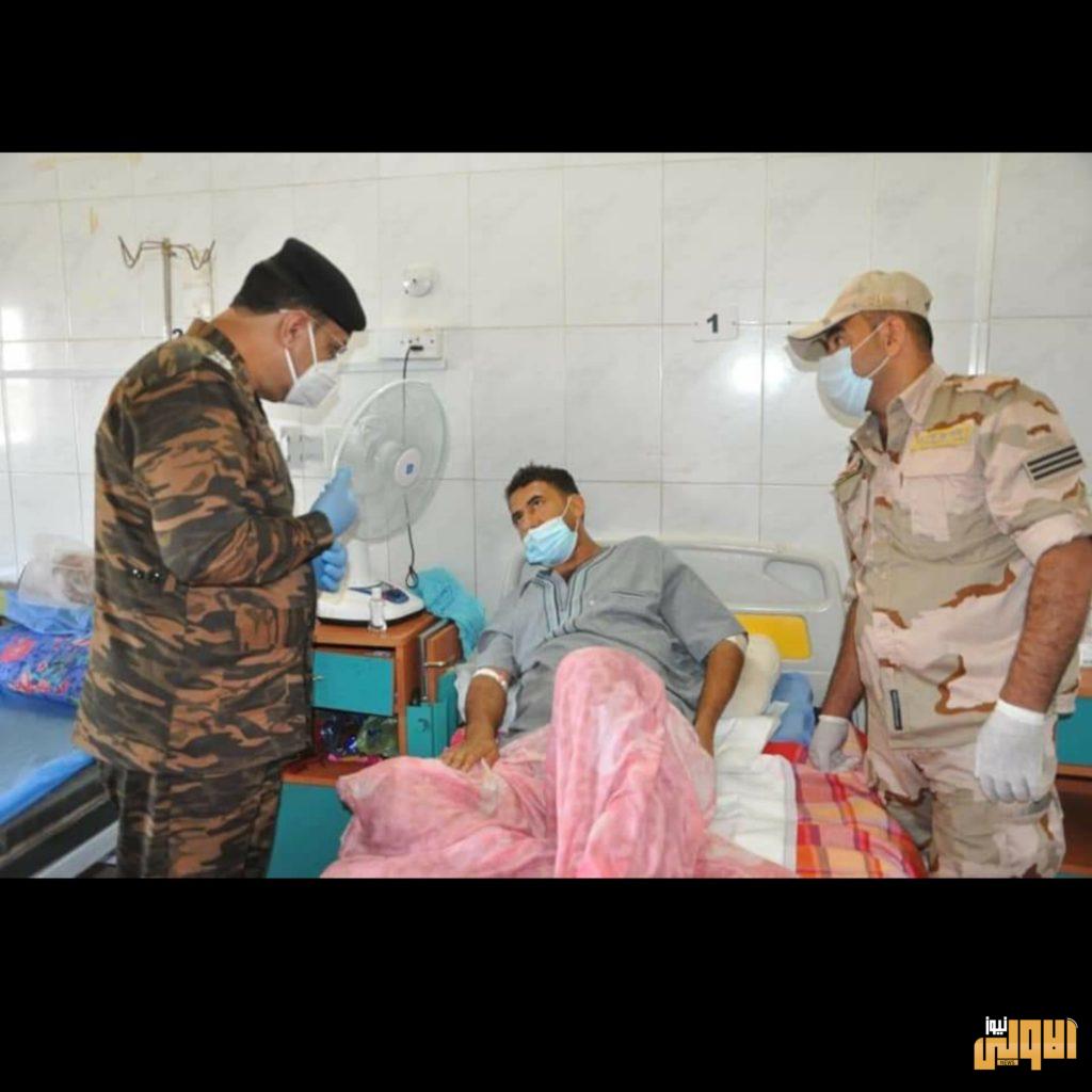 مدير شرطة ديالى يزور عوائل شهداء وجرحى التعرض الإرهابي في قرية المخيسة 9 ٢٠٢٠٠٧٠١ ١٧٥٦٢٩