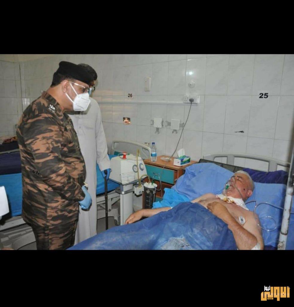 مدير شرطة ديالى يزور عوائل شهداء وجرحى التعرض الإرهابي في قرية المخيسة 8 ٢٠٢٠٠٧٠١ ١٧٥٦٤٩